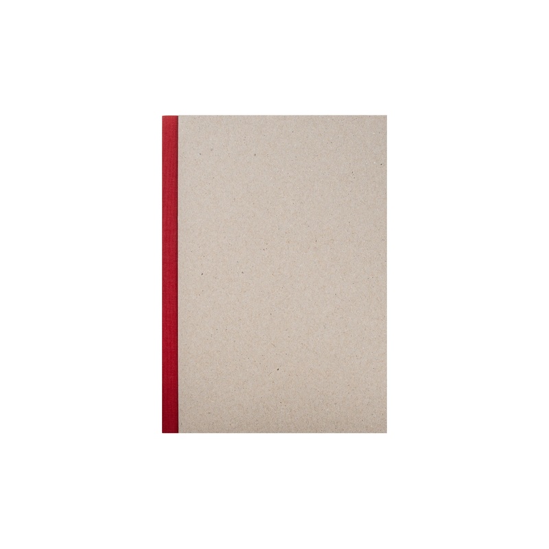 K&P Pasteboard Sketchbook, A5 Portrait, Red Spine