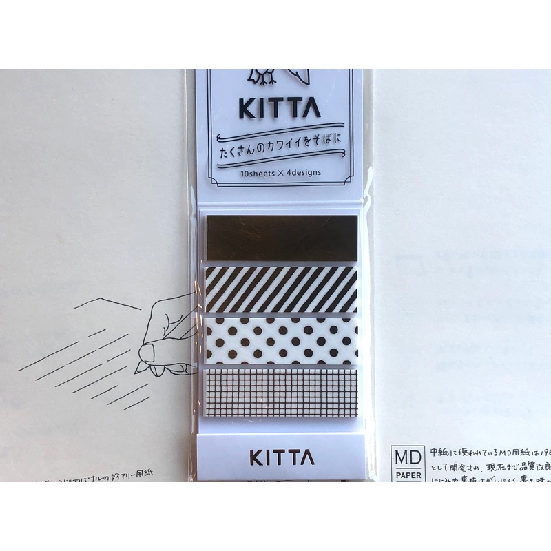Kitta Portable Washi Tape – Gold