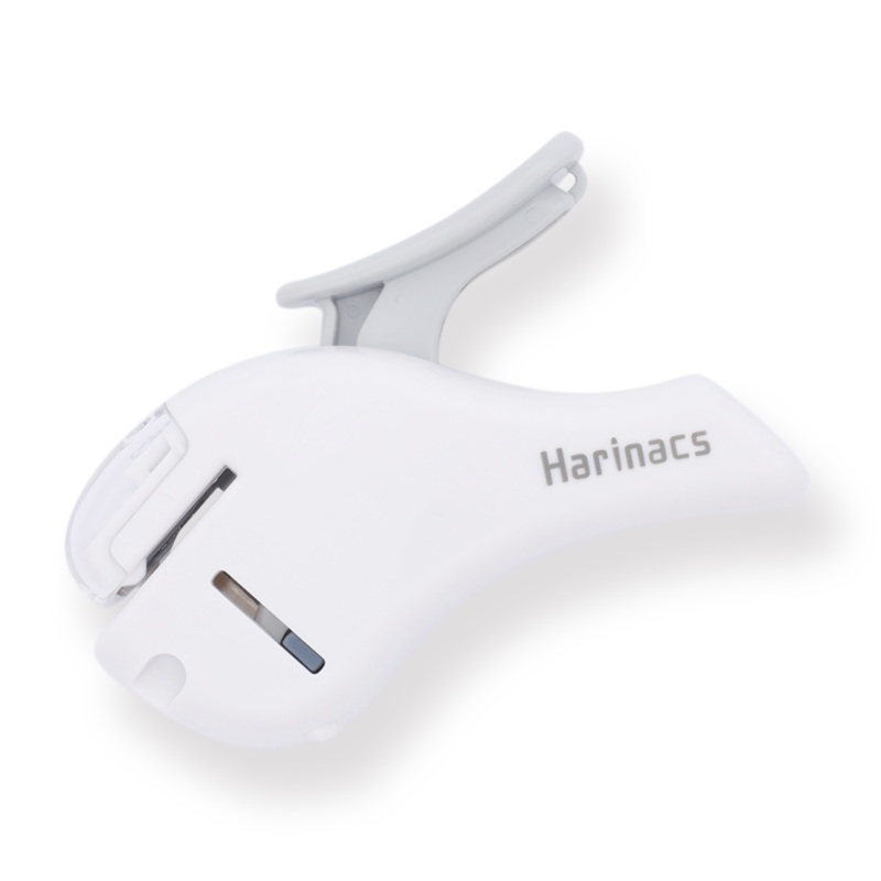 Kokuyo SLN-MSH305 Harinacs Stapleless Stapler – Compact Alpha – White