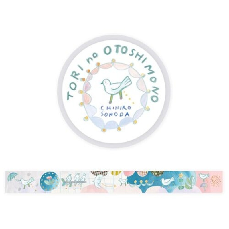 Cozyca – Chihiro Sonoda Foil Stamping Washi Tape (Coming Soon) TORI no OTOSHIMONO