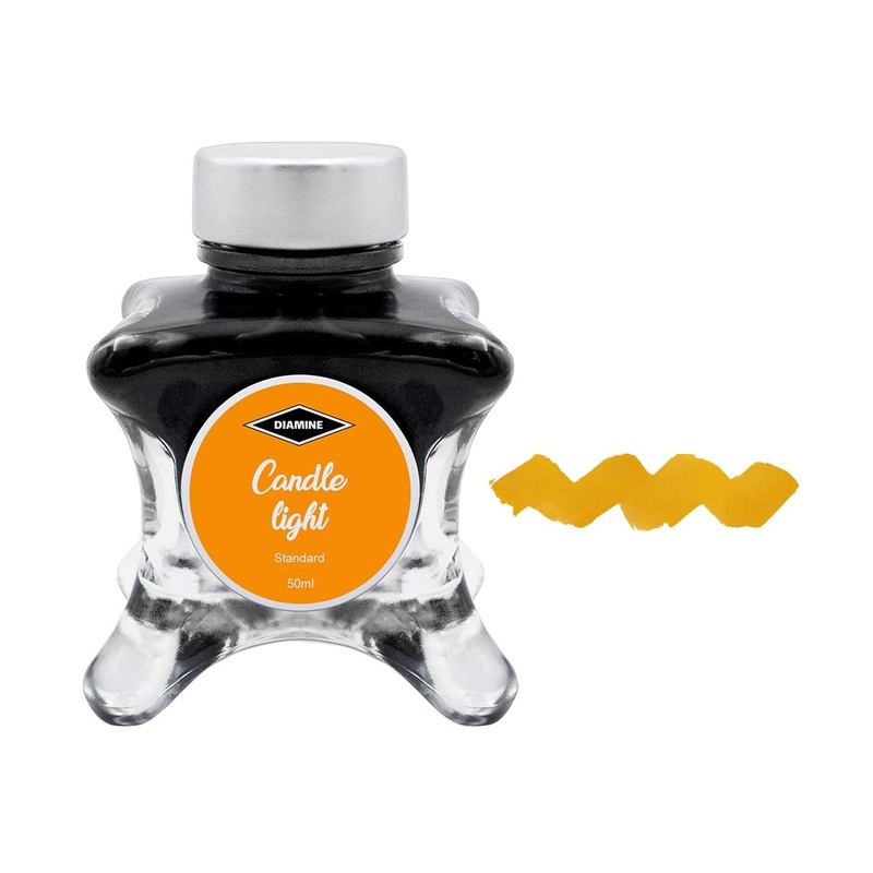 Diamine Inkvent Standard Ink Bottle, Candle Light – 50ml