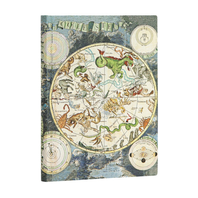 Paperblanks Flexi Celestial Planisphere Midi Unlined Journal – 176pp