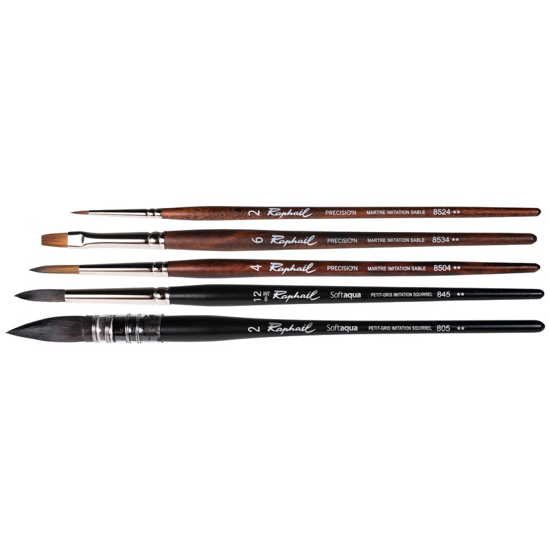 Raphal Essential Watercolor Brushes
