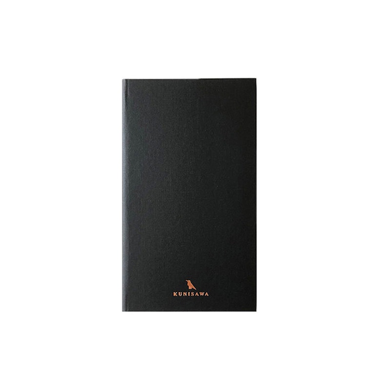 Kawachiya Kunisawa Find Smart Notebook, Grid – Black