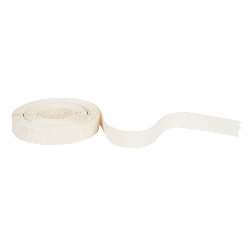 Lightweight Cotton Twill Tape, 3/8″ x 10 ft.