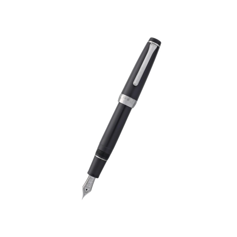 Sailor Professional Gear 21k Nib Fountain Pen – Imperial Black with Black Ion Accent [Pre-Order] Fine