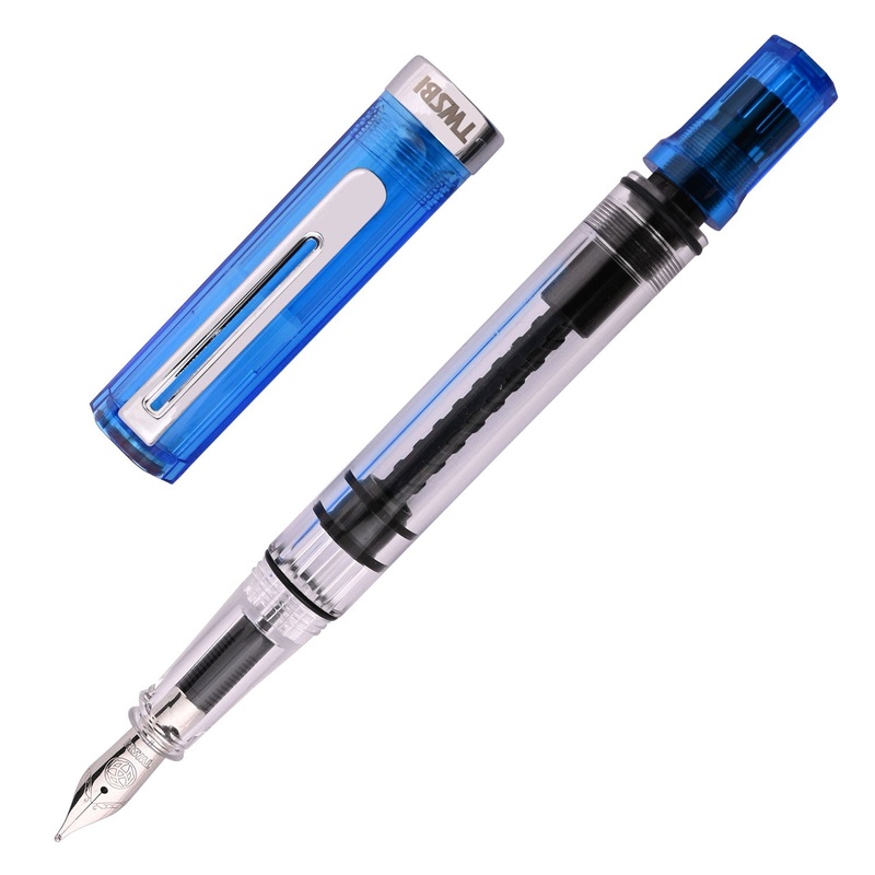 Twsbi Eco Fountain Pen – Transparent Blue Extra Fine