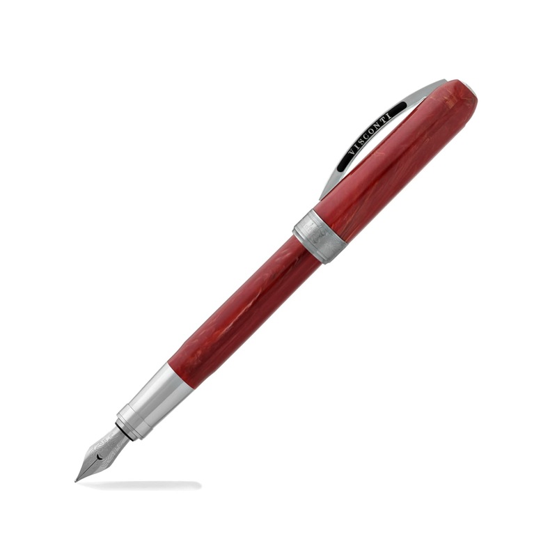 Visconti Rembrandt Fountain Pen in Red Medium