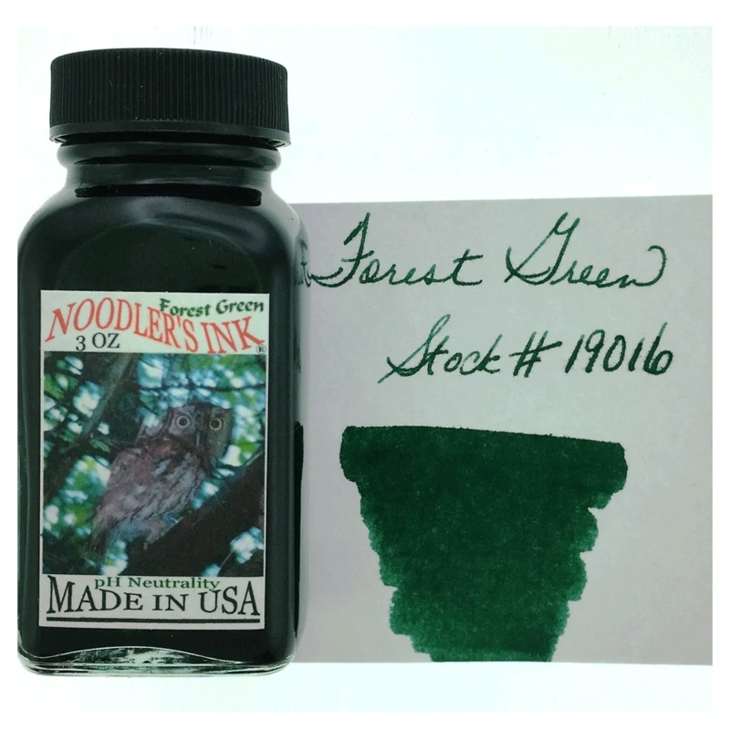 NOODLER’S, Ink Bottle – FOREST GREEN (88mL).