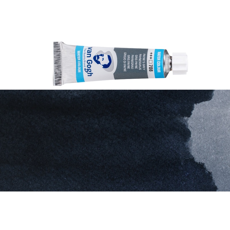 Van Gogh Watercolor, 10 mL, #708 Payne’s Grey