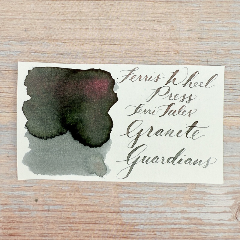 Ferris Wheel Press Bestiary Series – Granite Guardians – 20ml bottled Ink (Special Edition) (Doorbuster) 20ml