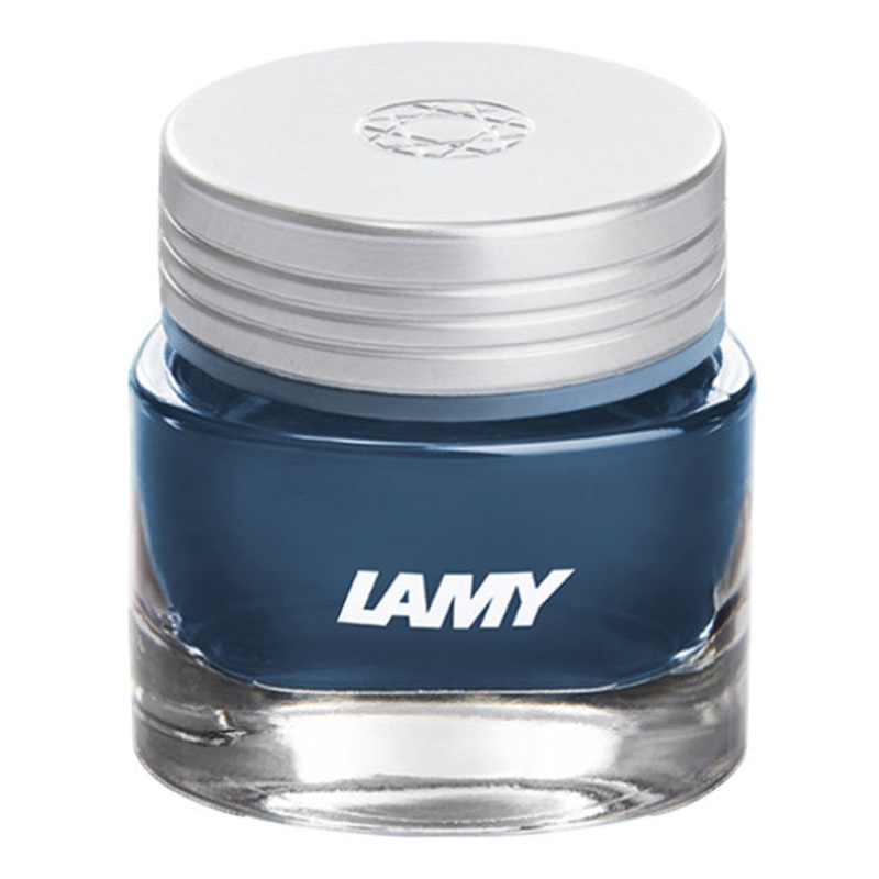 Lamy T53 30ml Ink Bottle – Benitoite Blue / Grey