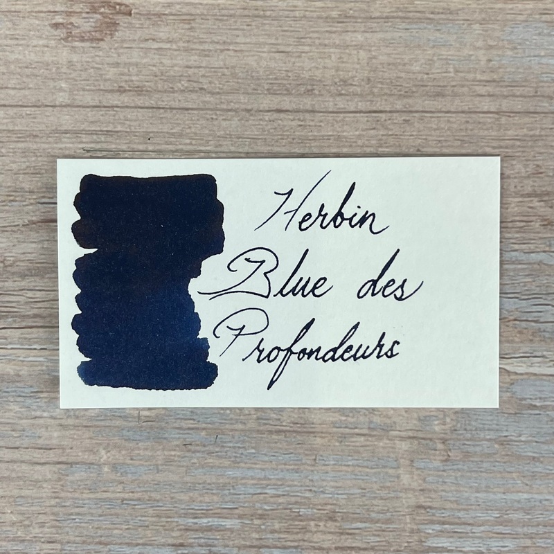 Jacques Herbin Bleu des Profondeurs – 30ml Bottled Ink