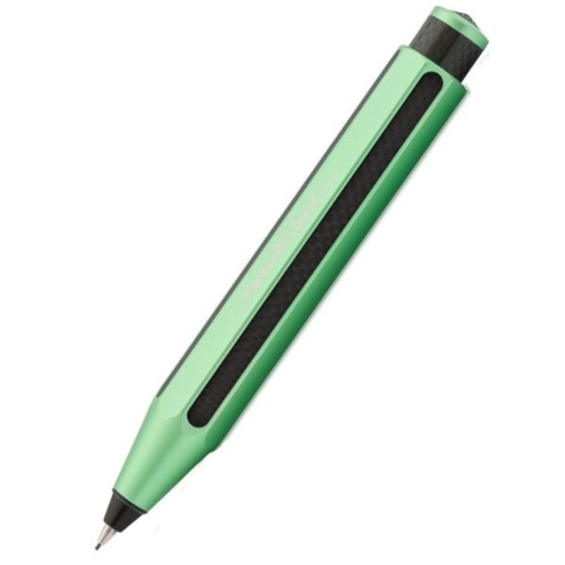 Kaweco AC Sport Carbon 0.7mm Mechanical Pencil – Green