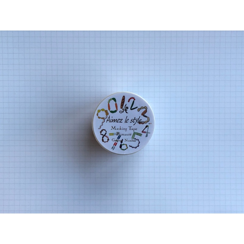 Masking Tape Washi – Grocery Number