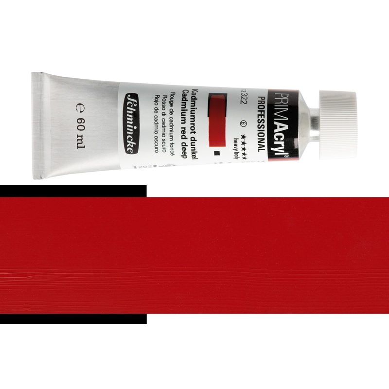 PRIMAcryl Professional Acrylic, #322 Cadmium Red Deep