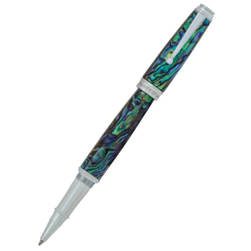 *Clearance* Monteverde Invincia Deluxe Rollerball Pen – Abalone / Chrome Trim Limited Edition