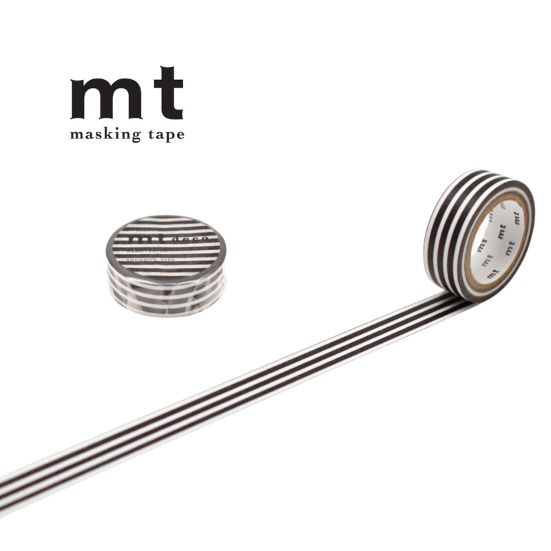 MT Deco Washi Tape – Border Black