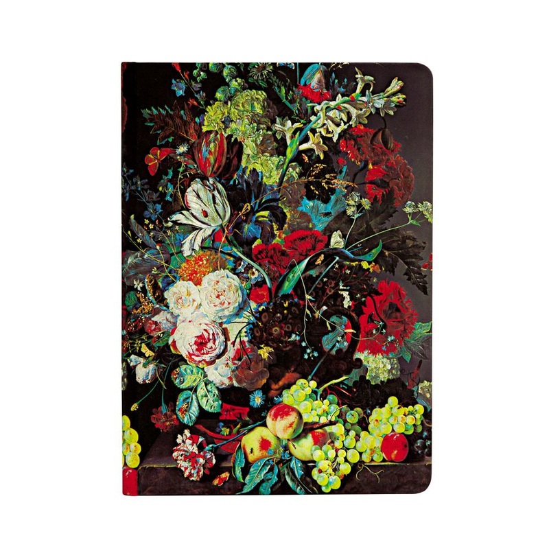 Paperblanks Still Life Burst Midi Unlined Journal