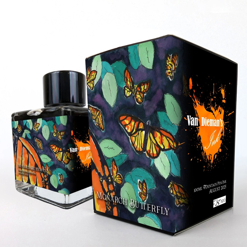 Van Dieman’s Inks 2025 August – Monarch Butterfly 4ml Sample