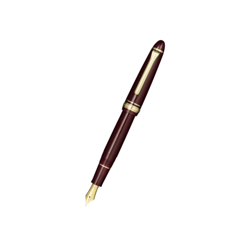 Sailor 1911S 14k Nib Fountain Pen – Maroon with Gold Accent [Pre-Order] Fine