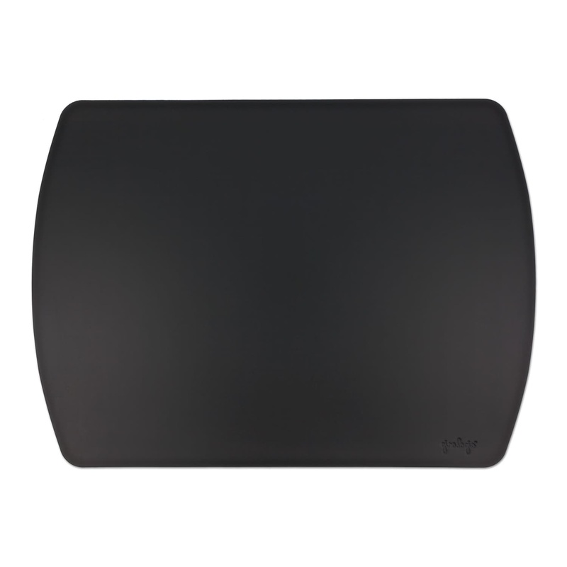 Girologio Repurposed Leather Writing Mat in Black