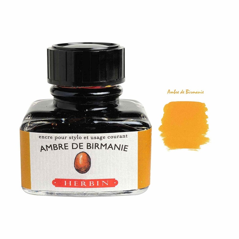 J. Herbin Ambre De Birmanie Ink Bottle – 30ml