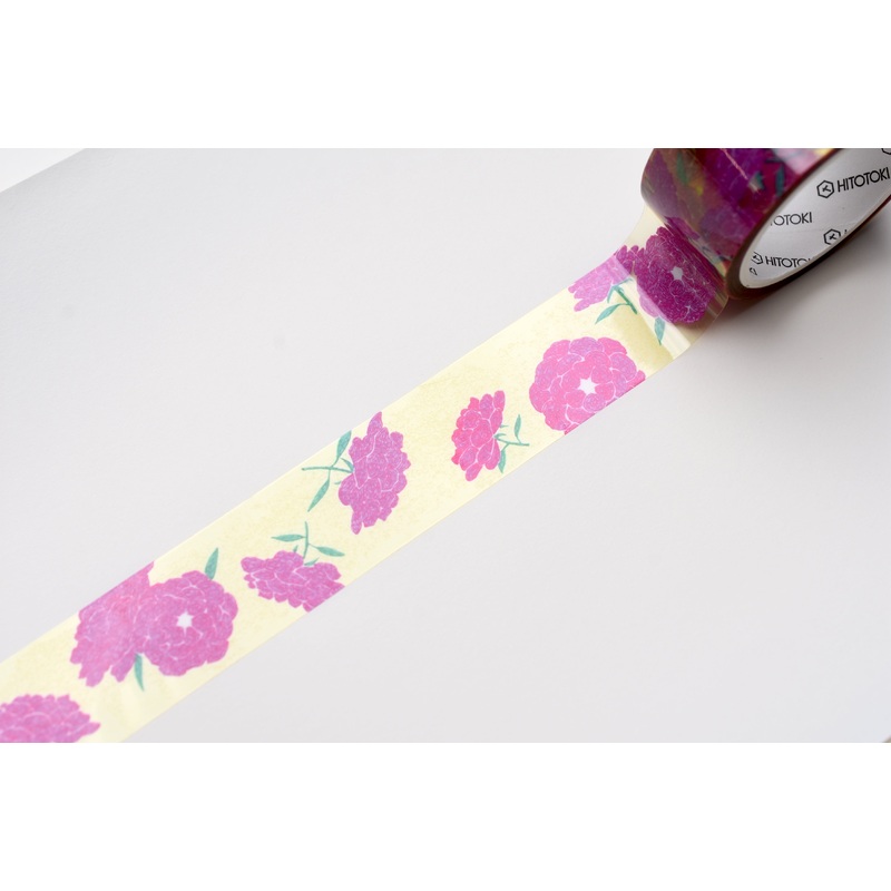 SODA Transparent Masking Tape – 20mm – Flower