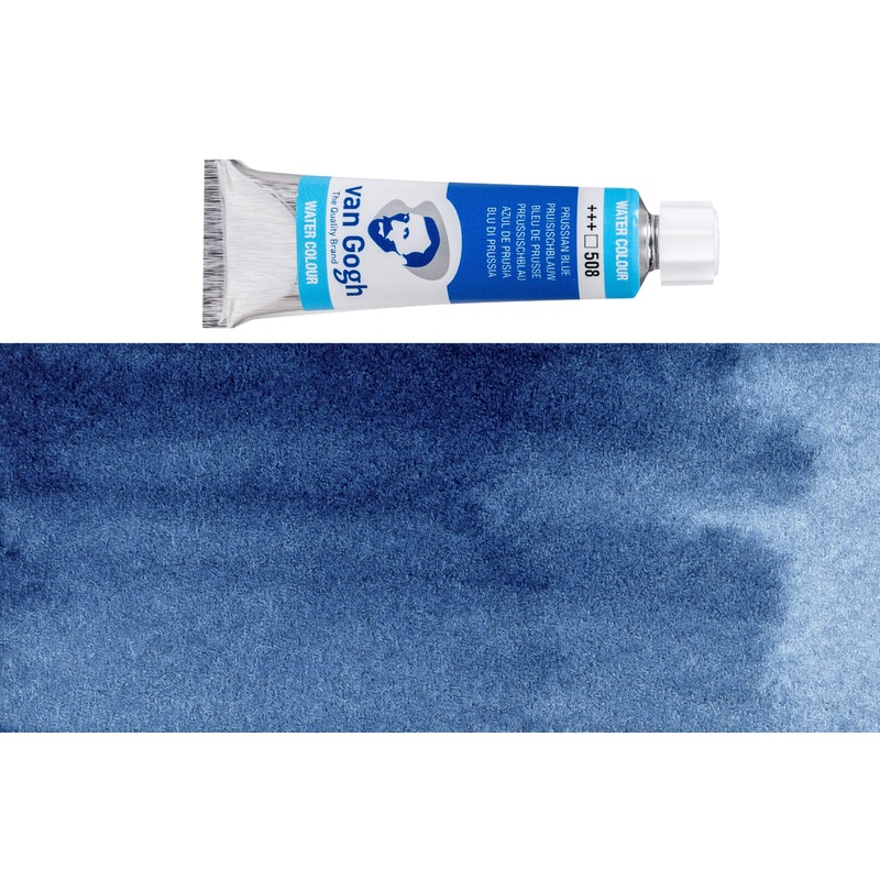 Van Gogh Watercolor, 10 mL, #508 Prussian Blue