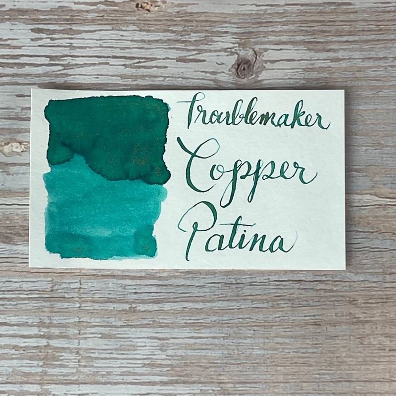Troublemaker Copper Patina – 60ml Bottled Ink 60ml