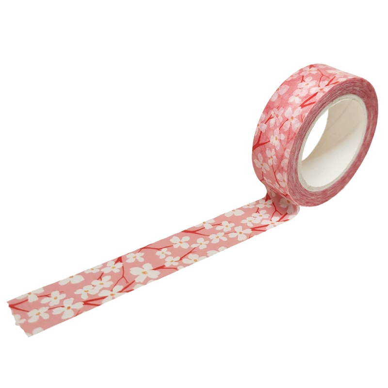 beve! Pink Dogwood Washi Tape