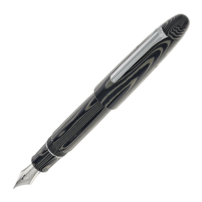 Sailor 1911 King of Pens Fountain Pen in Ebonite “Tenacious Tabby” – 21K Gold Medium