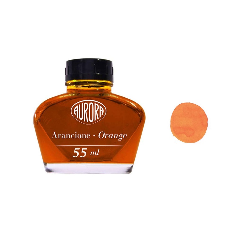 Aurora Anniversary Arancione Ink Bottle, Orange – 55ml
