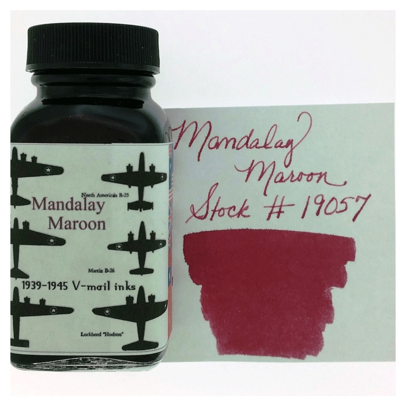 NOODLER’S, Ink Bottle – V MAIL MANDALAY MAROON (88mL).
