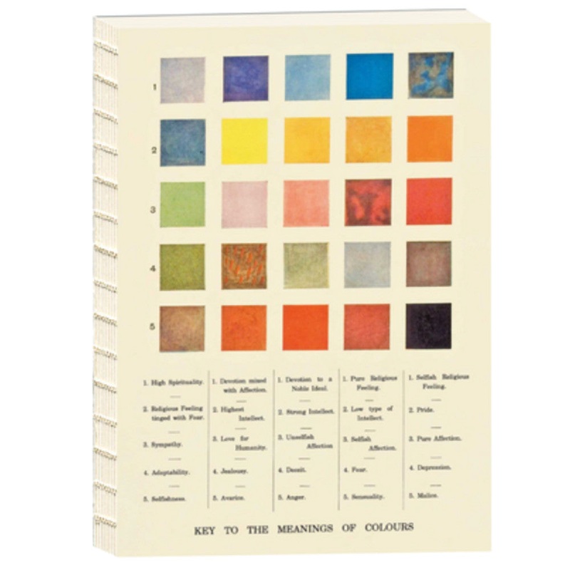 *Clearance* MEMMO Open Back A5 Sketchbook – Key to the Meaning of Colours