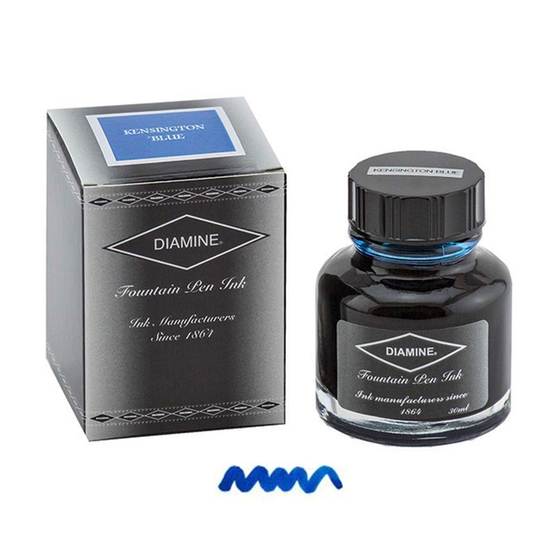 Diamine Kensington Blue Ink Bottle – 30ml