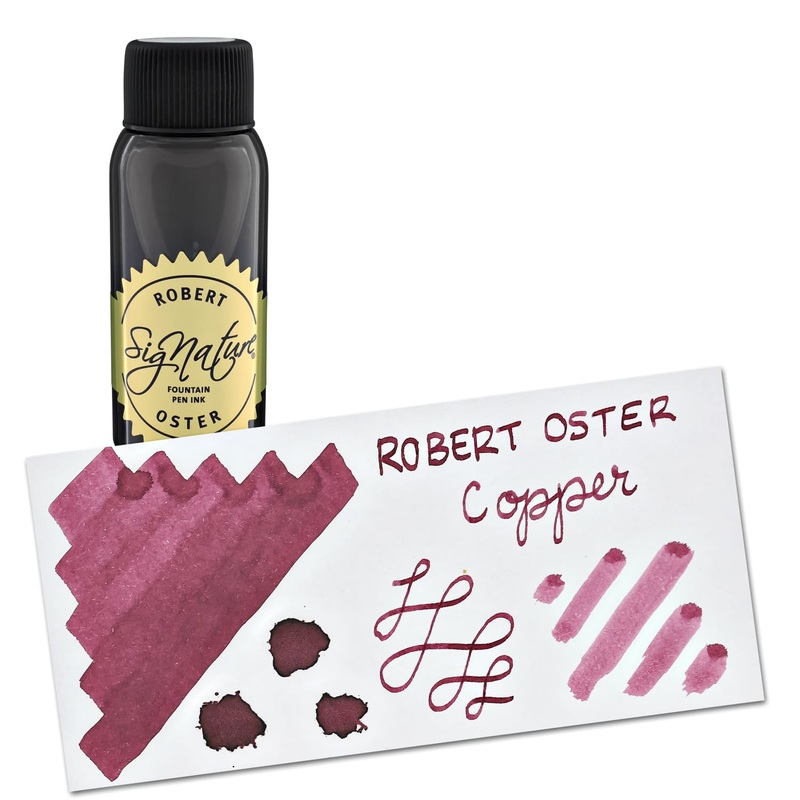 Robert Oster Bottled Ink in Copper (Red Pink) – 50 mL