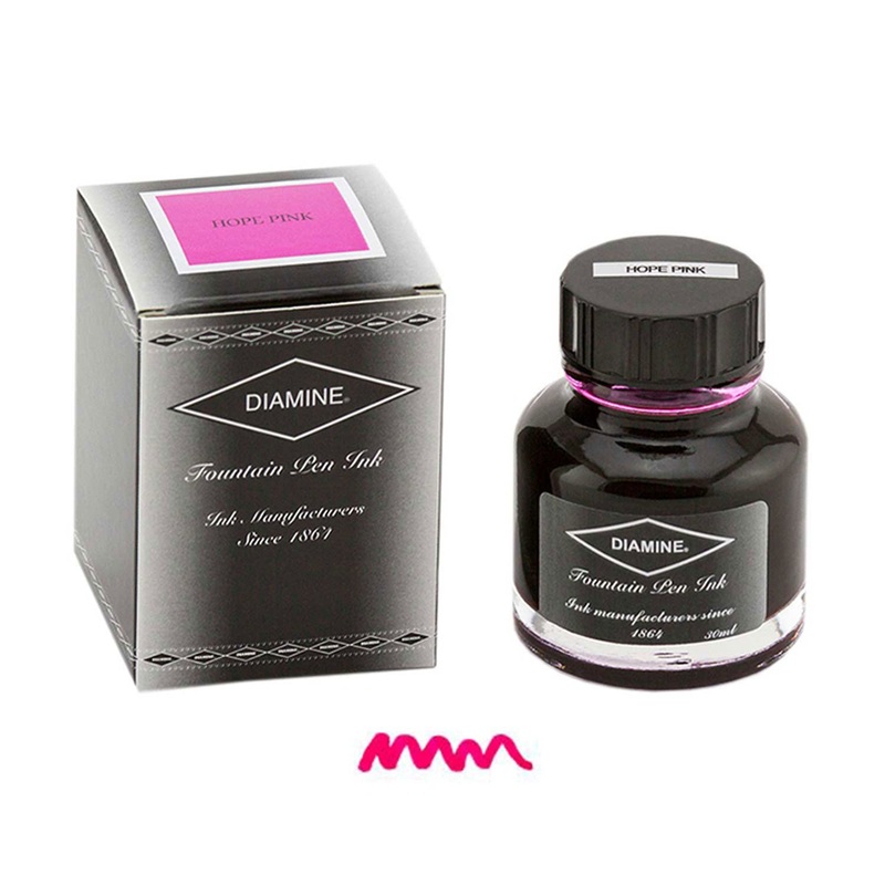 Diamine Hope Pink Ink Bottle – 30ml