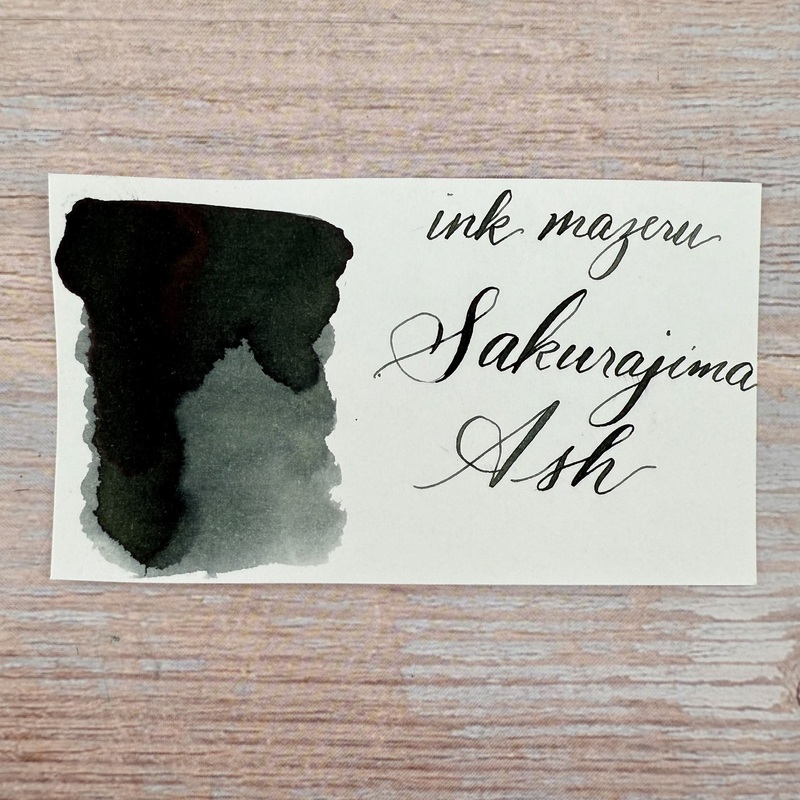 Ink Mazeru 18ml Bottled Ink – Sakurajima Ash 18ml