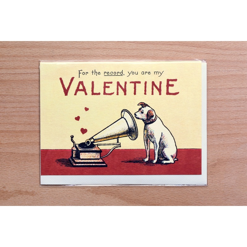 Valentine Dog Greeting Card