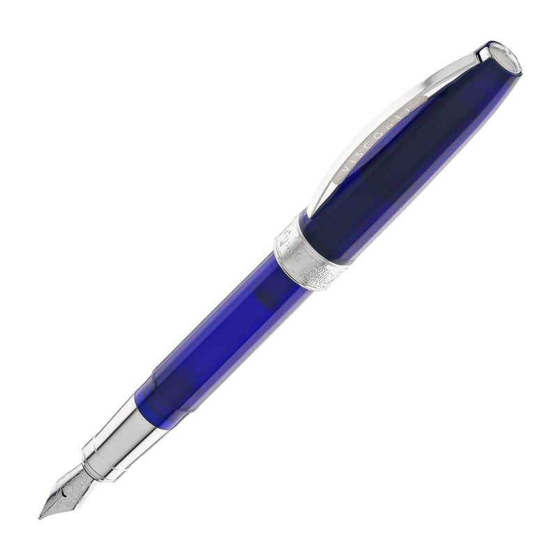 Visconti Michelangelo Fountain Pen in Blue Fine