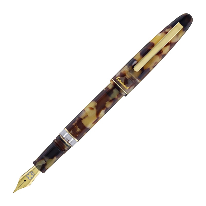 Esterbrook Estie Button Fill Fountain Pen in Tortoise Fine