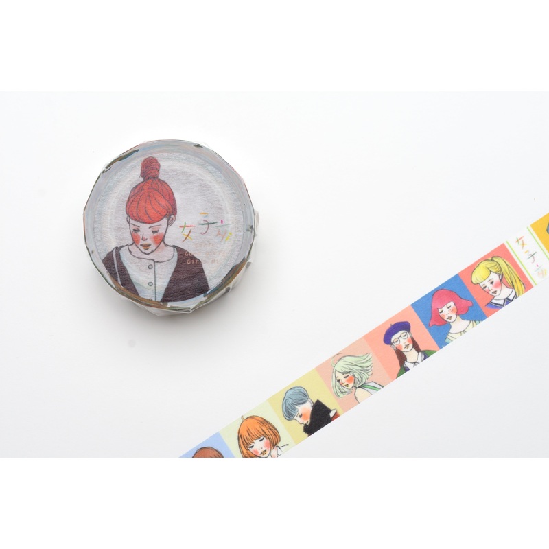 La Dolce Vita Washi Tape – Girl Portraits Square