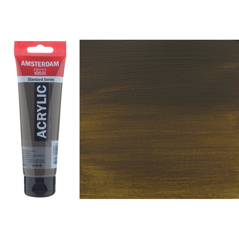 Amsterdam Standard Acrylic Colors, 120 mL, Raw Umber