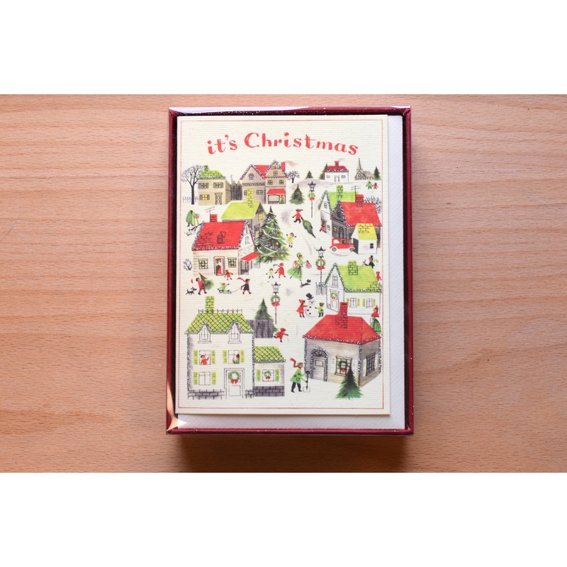 Christmas Village Boxed Notes