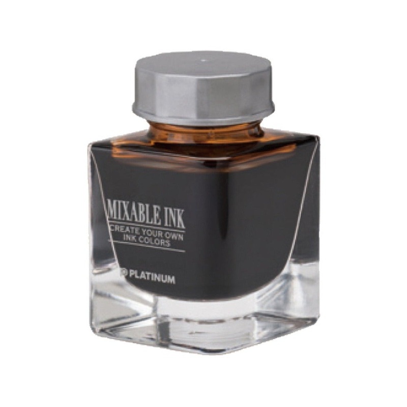 PLATINUM, Mixable Ink Bottle Mini – EARTH BROWN 20ml.
