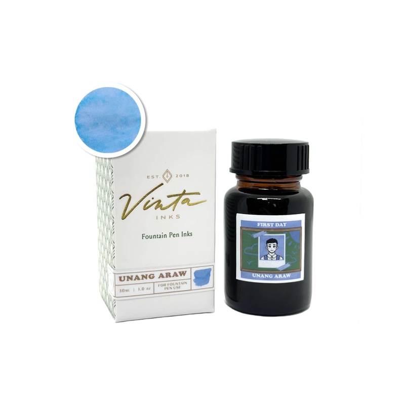 Vinta Inks Homeroom Collection Bottled Ink in First Day [Unang Araw] – 30mL