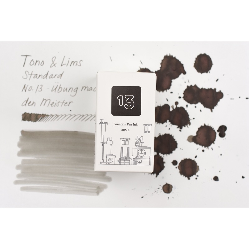Tono & Lims Ink Bottle – Standard – No. 13 – bung macht den Meister – 30ml