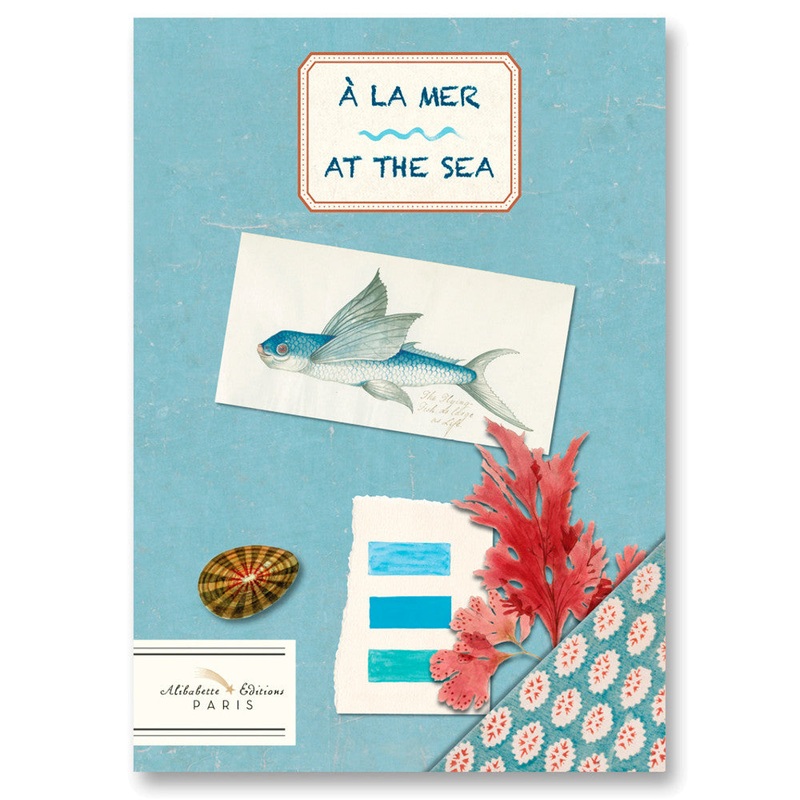 Alibabette Editions Illustrated Journal – A la mer At the Sea