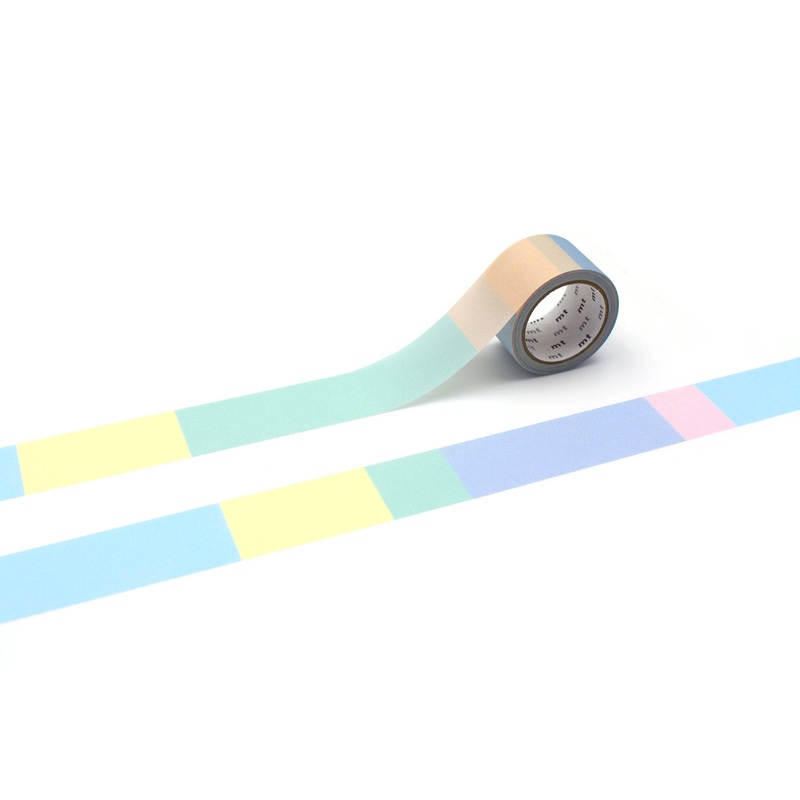 MT Washi Tape – Kaku-Kaku Pale Color